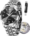 OLEVS Men Automatic Mechanical Watches Self Winding Luxury Men Watch