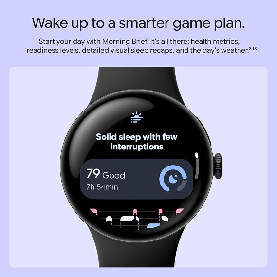Google Pixel Watch 5 (41mm) - Android Smartwatch - Obsidian - Wi-Fi